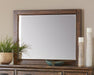 Elk Grove Rectangular Dresser Mirror Vintage Bourbon - Visions in Furniture (La Mirada, CA)