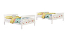 Chapman Full Over Full & Twin Over Full Bunk Bed Black & White - Visions in Furniture (La Mirada, CA)