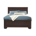 Kauffman California King, Eastren King, & Queen Panel Bed Dark Cocoa - Visions in Furniture (La Mirada, CA)