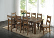 Coleman Dining Side Chairs Rustic Golden Brown (Set of 2) - Visions in Furniture (La Mirada, CA)