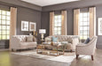 Avonlea Sloped Arm Upholstered Chair Grey - Visions in Furniture (La Mirada, CA)