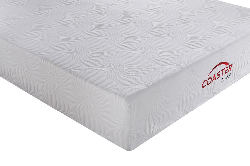 Ian Queen Memory Foam Mattress White - Visions in Furniture (La Mirada, CA)