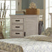 Franco 5-drawer Chest Antique White - Visions in Furniture (La Mirada, CA)