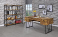 Analiese 4-shelf Open Bookcase Antique Nutmeg - Visions in Furniture (La Mirada, CA)