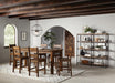 Analiese 4-shelf Open Bookcase Antique Nutmeg - Visions in Furniture (La Mirada, CA)