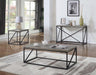 Birdie Rectangular Sofa Table Sonoma Grey - Visions in Furniture (La Mirada, CA)