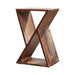 Lily Geometric Accent Table Natural - Visions in Furniture (La Mirada, CA)