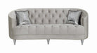 Avonlea Sloped Arm Tufted Sofa Grey - Visions in Furniture (La Mirada, CA)