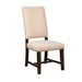 Twain Upholstered Side Chairs Beige (Set of 2) - Visions in Furniture (La Mirada, CA)