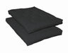 7" Deluxe Futon Pad Black - Visions in Furniture (La Mirada, CA)