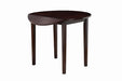 Bucknell 3-piece Dining Set with Drop Leaf Cappuccino and Tan - Visions in Furniture (La Mirada, CA)