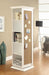 Robinsons Swivel Accent Cabinet with Cork Board White - Visions in Furniture (La Mirada, CA)