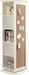 Robinsons Swivel Accent Cabinet with Cork Board White - Visions in Furniture (La Mirada, CA)