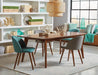 Jedda Oval Dining Table Dark Walnut - Visions in Furniture (La Mirada, CA)