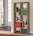 Theo 10-shelf Bookcase Weathered Grey - Visions in Furniture (La Mirada, CA)
