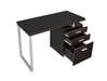 Brennan 3-drawer Office Desk Cappuccino - Visions in Furniture (La Mirada, CA)