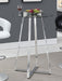 Zanella Glass Top Bar Table Chrome - Visions in Furniture (La Mirada, CA)