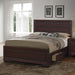 Kauffman California King, Eastren King, & Queen Panel Bed Dark Cocoa - Visions in Furniture (La Mirada, CA)