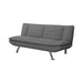 Julian Upholstered Sofa Bed with Pillow-top Seating Grey - Visions in Furniture (La Mirada, CA)