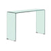 Ripley Rectangular Sofa Table Clear - Visions in Furniture (La Mirada, CA)