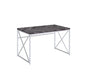 Grimma Writing Desk Rustic Grey Herringbone - Visions in Furniture (La Mirada, CA)