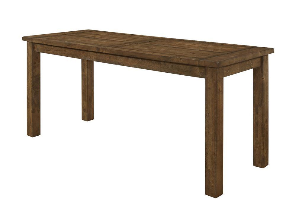Coleman Counter Height Table Rustic Golden Brown - Visions in Furniture (La Mirada, CA)