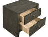 Serenity 2-drawer Nightstand Mod Grey - Visions in Furniture (La Mirada, CA)