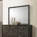 Serenity Rectangular Dresser Mirror Mod Grey - Visions in Furniture (La Mirada, CA)