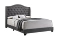 Sonoma Camel Back Eastern King Bed Grey - Visions in Furniture (La Mirada, CA)