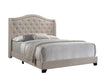 Sonoma Camel Back Queen Bed Beige - Visions in Furniture (La Mirada, CA)