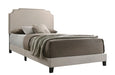 Tamarac Upholstered Nailhead Full Bed Beige - Visions in Furniture (La Mirada, CA)