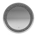 Landar Round Wall Mirror Silver - Visions in Furniture (La Mirada, CA)