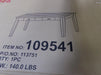 Kingman 4-drawer Dining Table Espresso and White - Visions in Furniture (La Mirada, CA)