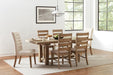 Douglas Tufted Back Dining Chairs Vineyard Oak (Set of 2) - Visions in Furniture (La Mirada, CA)
