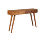 Lotus 2-drawer Console Table Natural Brown - Visions in Furniture (La Mirada, CA)