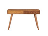 Lotus 2-drawer Console Table Natural Brown - Visions in Furniture (La Mirada, CA)