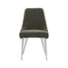 Cabianca Curved Back Side Chairs Grey (Set of 2) - Visions in Furniture (La Mirada, CA)