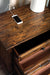 Avenue 3-drawer Nightstand Weathered Burnished Brown - Visions in Furniture (La Mirada, CA)