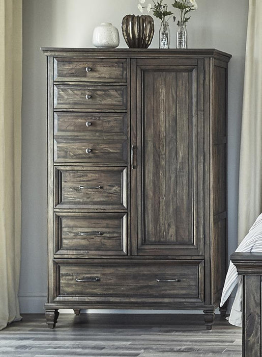 Avenue 8-drawer Chest Weathered Burnished Brown - Visions in Furniture (La Mirada, CA)