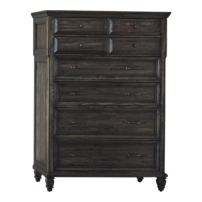 Avenue 8-drawer Chest Weathered Burnished Brown - Visions in Furniture (La Mirada, CA)