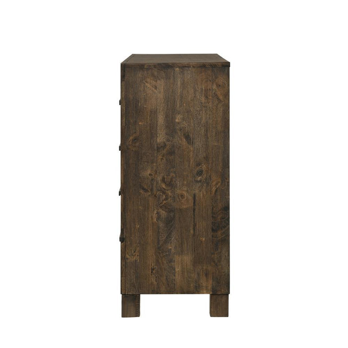 Woodmont 8-drawer Dresser Rustic Golden Brown - Visions in Furniture (La Mirada, CA)