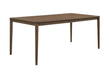 Wethersfield Dining Table with Clipped Corner Medium Walnut - Visions in Furniture (La Mirada, CA)