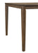 Wethersfield Dining Table with Clipped Corner Medium Walnut - Visions in Furniture (La Mirada, CA)