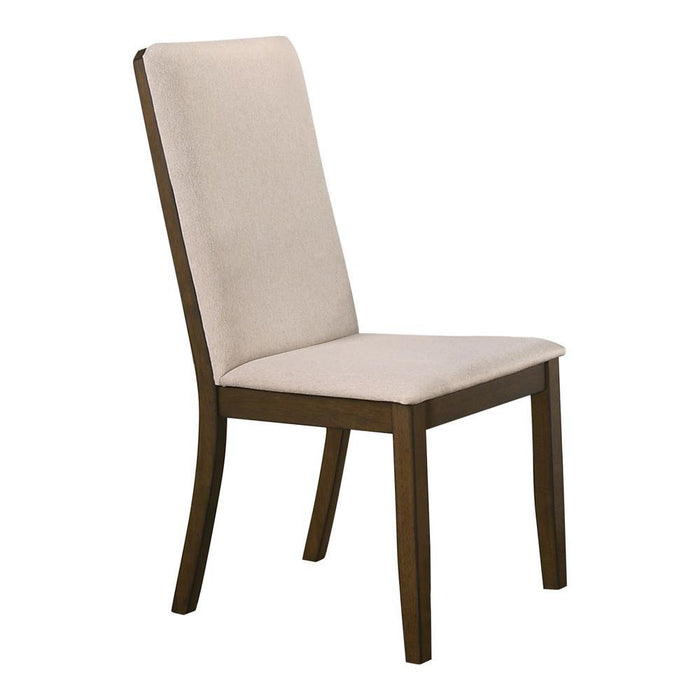 Wethersfield Solid Back Side Chairs Latte (Set of 2) - Visions in Furniture (La Mirada, CA)