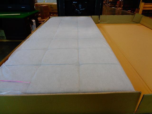 Fairfield Queen Upholstered Panel Bed Beige - Visions in Furniture (La Mirada, CA)