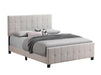 Fairfield Eastern King Upholstered Panel Bed Beige - Visions in Furniture (La Mirada, CA)