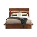 Winslow California King, E.King & Queen Bed Smokey Walnut and Coffee Bean - Visions in Furniture (La Mirada, CA)