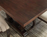 Brockway Trestle Dining Table Antique Java - Visions in Furniture (La Mirada, CA)