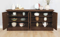 Brockway 4-door Server Antique Java - Visions in Furniture (La Mirada, CA)