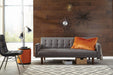 Sommer Tufted Sofa Bed Grey - Visions in Furniture (La Mirada, CA)